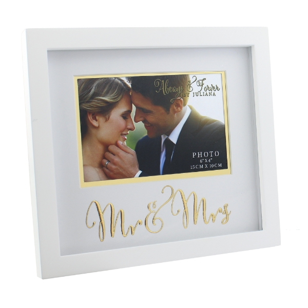 Details about   Mr & Mrs band of gold wedding photo album pictures couples gift 4x6 present 