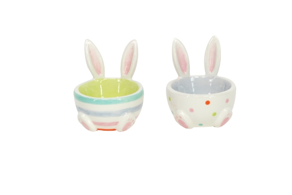 Details about   Rabbit Egg Cup with Dafodil Design Gisela Graham Bunny Easter Gift China Holder 